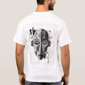 Monochromatisch_Tribal_Fusion_2. T-shirt (Achterkant)