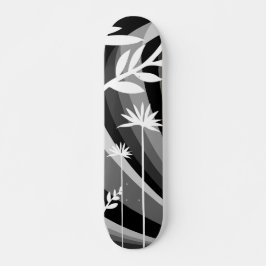 monochromatisch wit Plant Persoonlijk Skateboard