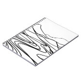 Monochromatisch zen-tijdschrift voor rust notitieboek (Linkerzijde)