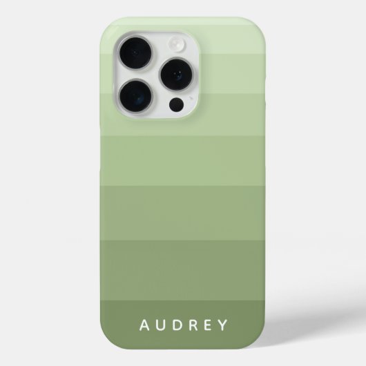 Monochromatische aangepaste tekst met kleurblokken Case-Mate iPhone case (Achterkant)