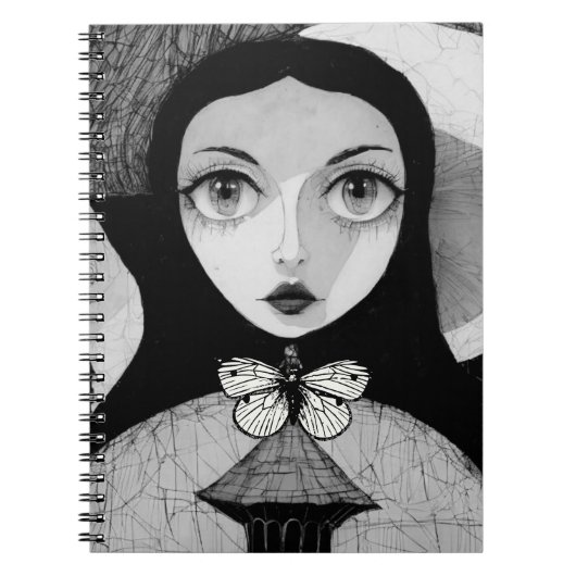 monochromatische afscherming | Notitieboek Journal (Voorkant)