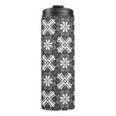 monochromatische caleidoscoop-temperatuurregelaar thermosbeker (Voorkant)