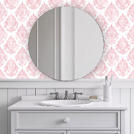 Monochromatische Elegant Roze Behang