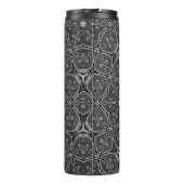 monochromatische filigraan thermale trommel thermosbeker (Achterkant)