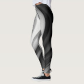 Monochromatische golf Leggings (Links)