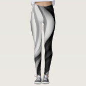 Monochromatische golf Leggings (Voorkant)