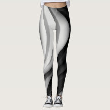 Monochromatische golf Leggings