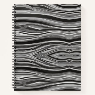 Monochromatische Golven Notitieboek