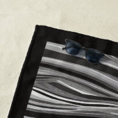 monochromatische golven strandlaken (In situ)