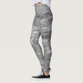 Monochromatische grijze Leggings (Links)