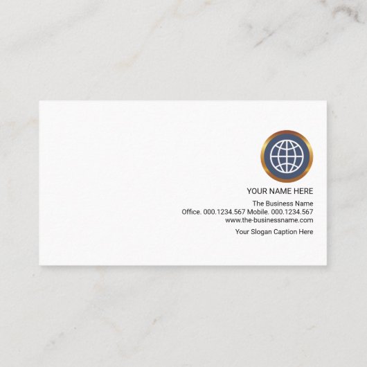 Monochromatische Grijze pijlpunten Stripe Founder  Visitekaartje (Achterkant)