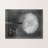 Monochromatische maak een smaakachtige Dandelion P Legpuzzel (Horizontaal)