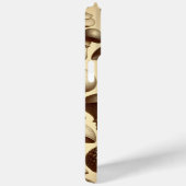 monochromatische paddestoelen Case-Mate iPhone case (Achterkant / Rechts)