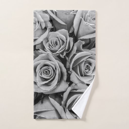 Monochromatische Rozen Badkamer Handdoek Set (Handdoek)