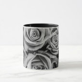 Monochromatische Rozen KoffieMok Mok (Midden)