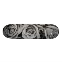 Monochromatische Rozen Skateboard