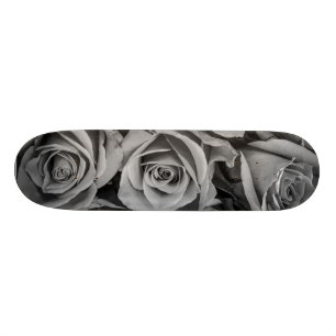 Monochromatische Rozen Skateboard