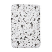 Monochromatische Terrazzo Patroon Badmat (Voorkant Verticaal)