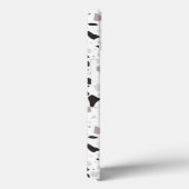 Monochromatische Terrazzo Patroon Case-Mate iPhone Case (Achterkant / Rechts)