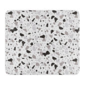 Monochromatische Terrazzo Patroon Snijplank (Voorkant)