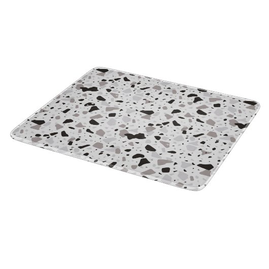 Monochromatische Terrazzo Patroon Snijplank (Hoek)