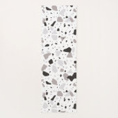 Monochromatische Terrazzo Patroon Yogamat (Achterkant)
