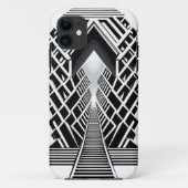 Monochromatische trappen: Obelisk van contrasten Case-Mate iPhone Case (Achterkant)