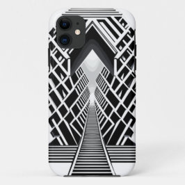 Monochromatische trappen: Obelisk van contrasten Case-Mate iPhone Case