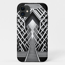 Monochromatische trappen: Obelisk van contrasten Case-Mate iPhone Case