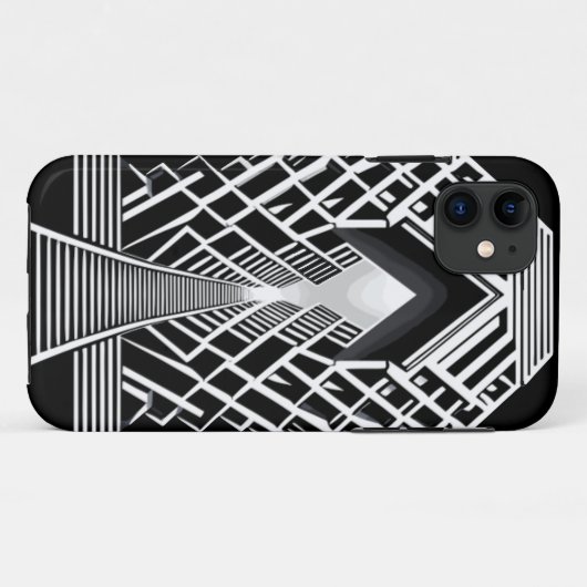 Monochromatische trappen: Obelisk van contrasten Case-Mate iPhone Case (Achterkant (horizontaal))
