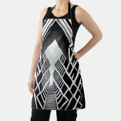 Monochromatische trappen: Obelisk van contrasten Schort (Insitu)