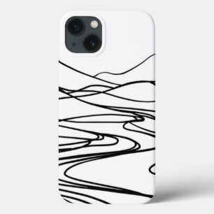 Monochromatische zen rust iPhone cover