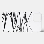 Monochromatische zen rust iPhone cover (Achterkant (horizontaal))