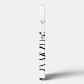 Monochromatische zen rust iPhone cover (Achterkant / Links)