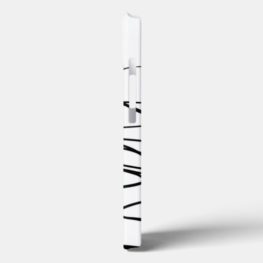 Monochromatische zen rust iPhone cover (Achterkant / Links)