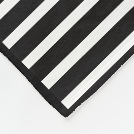 Monochrome aangepaste monogram fleecedeken fleece deken (Hoek)