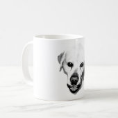 Monochrome aanwezigheid koffiemok (Voorkant links)