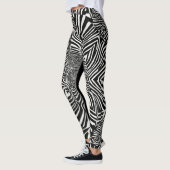 Monochrome afbeelding leggings (Links)
