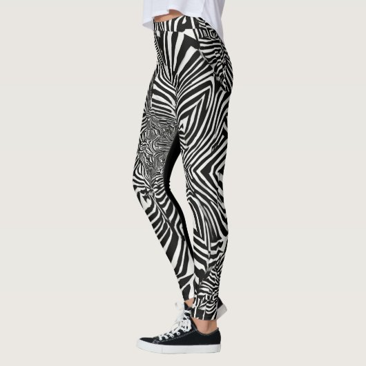 Monochrome afbeelding leggings (Links)