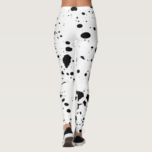 Monochrome afbeelding leggings (Achterkant)