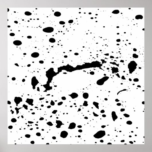 Monochrome afbeelding poster (Voorkant)