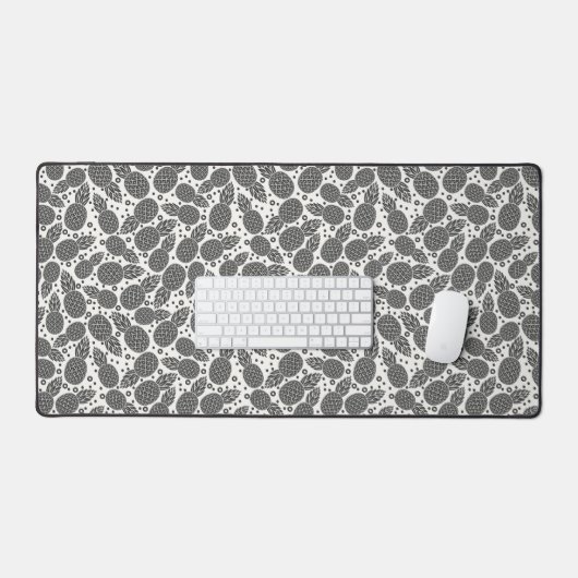 Monochrome anananassen bureaumat (Keyboard & Muis)