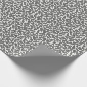 Monochrome anananassen cadeaupapier (Hoek)