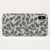 Monochrome anananassen Case-Mate iPhone case (Achterkant (horizontaal))
