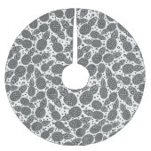 Monochrome anananassen kerstboom rok (Voorkant)