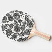 Monochrome anananassen tafeltennisbatje (Zijkant)