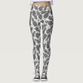 Monochrome ananassen 2 leggings (Voorkant)