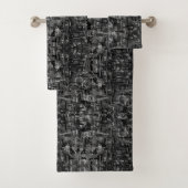 Monochrome Bad Handdoek (Insitu)