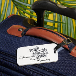 Monochrome Bagagelabel aanpassen