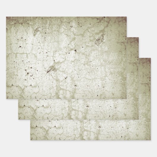 Monochrome beige  Rustic Decoupage Inpakpapier Vel (Set)